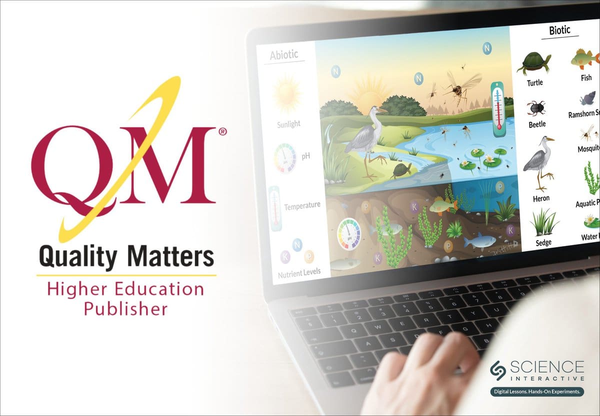 Science Interactive’s Biology Curriculum is Quality Matters (QM) Certified Featured Image