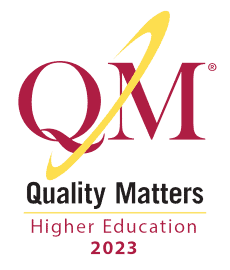 Quality Matters Higher Education 2023 logo