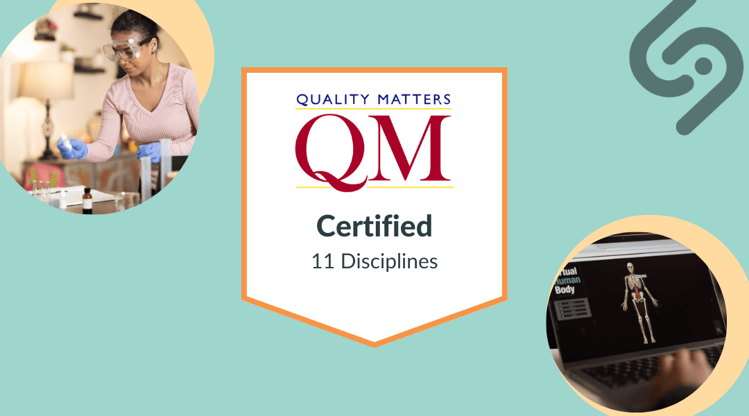 Science Interactive Achieves Quality Matters Certification Across 11 Disciplines for the Highest Quality Online Lab Curricula Available Featured Image