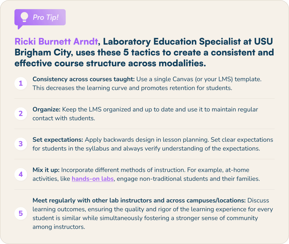 The Modality Shuffle: Why Students Deserve a Familiar Lab Experience ...